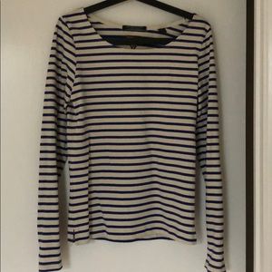 Maison Scotch Stripped shirt long sleeve size 1